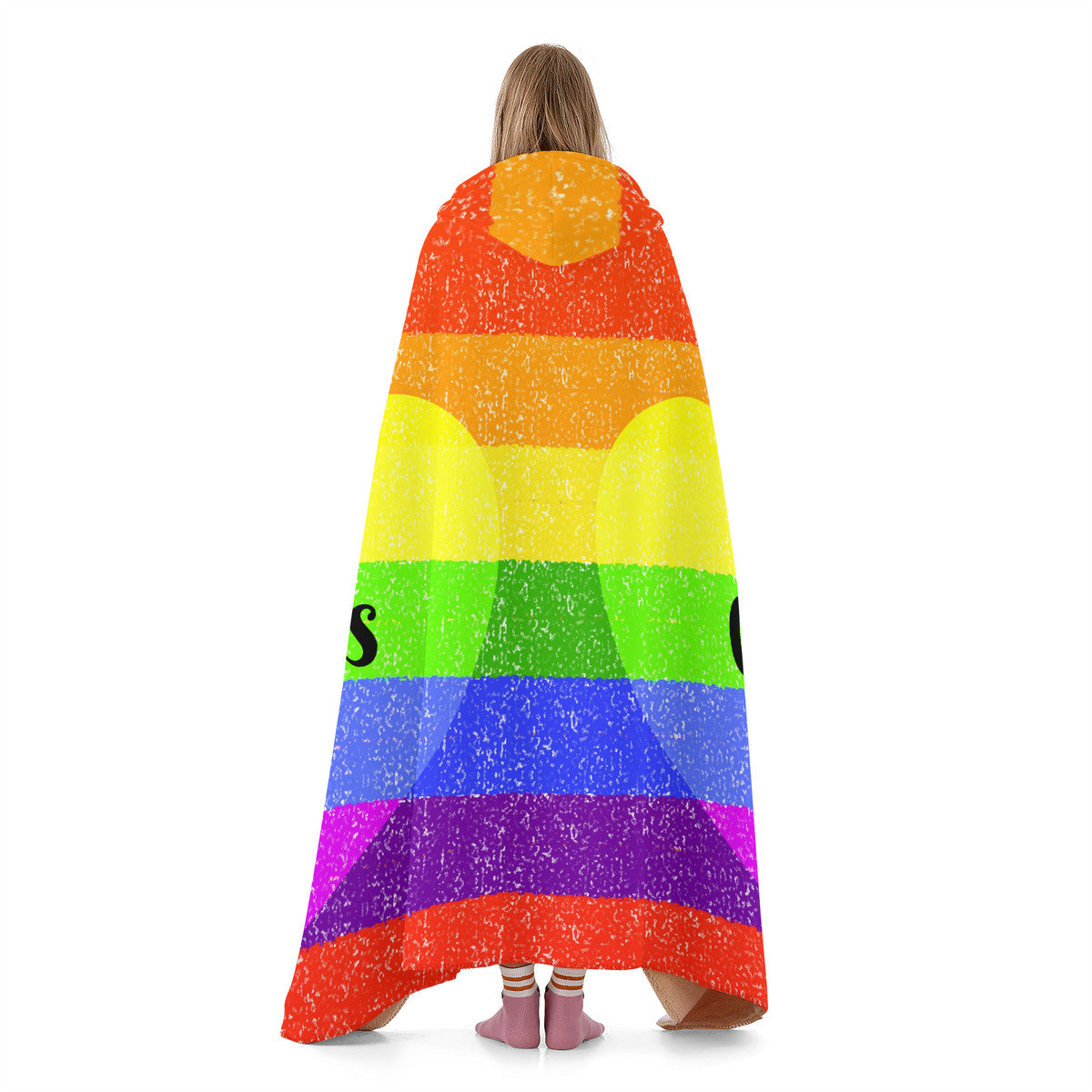 Personalised Pride Hooded Blanket