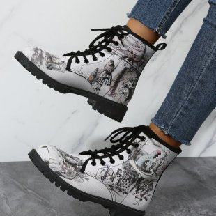 Alice in Wonderland Boots