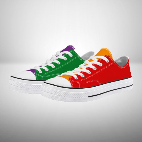 Rainbow Mix Pride Sneakers