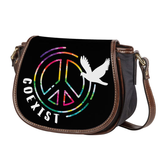 Coexist Saddle Bag | Luxury LGBTQ