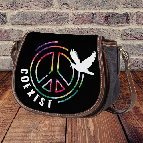 Coexist Saddle Bag | Luxury LGBTQ