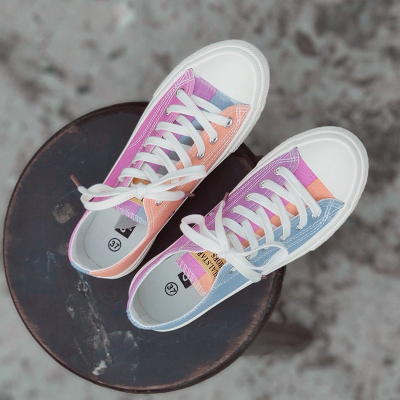 Ultraviolet, Colour Changing Converse Style, High Tops – stylesvista