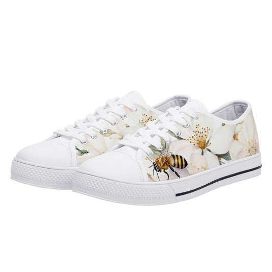 Floral Bee Sneakers